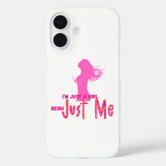 Coques iPhone 16 im just girl