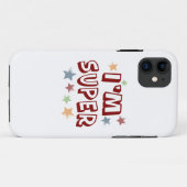 Coques Case-Mate iPhone Im Super avec étoiles (Dos (Horizontal))