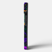 Coques Case-Mate iPhone Image Abstraite de peinture artistique (Verso / Gauche)