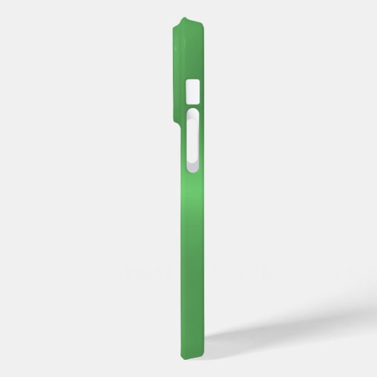 Coques Case-Mate iPhone Image d'un arrière - plan vert métallique (Verso / Gauche)