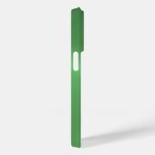 Coques Case-Mate iPhone Image d'un arrière - plan vert métallique (Verso / Droite)