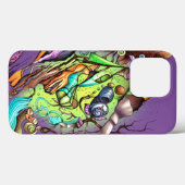 Coques Case-Mate iPhone Image fantastique dans le style de la bande dessin (Verso (horizontal))