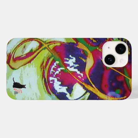 Coques Case-Mate iPhone Image KC sinueuse (Verso (horizontal))