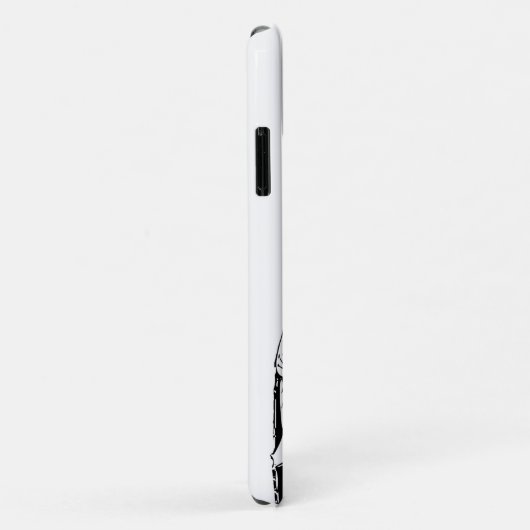 Coques Case-Mate iPhone Image vectorielle de Mitsubishi Evolution (Dos/Droite)