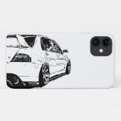 Coques Case-Mate iPhone Image vectorielle de Mitsubishi Evolution (Dos (Horizontal))