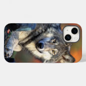 Coques Case-Mate iPhone Image Wolf (Verso (horizontal))