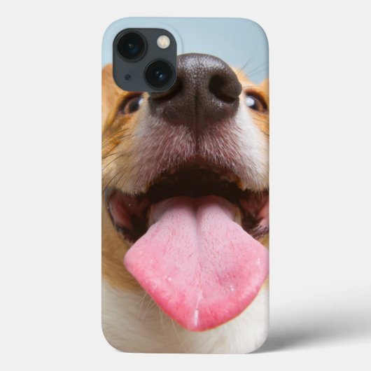Coques Case-Mate iPhone Images Getty | Corgi très heureux (Verso)