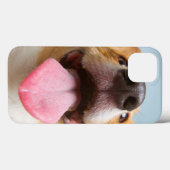 Coques Case-Mate iPhone Images Getty | Corgi très heureux (Verso (horizontal))