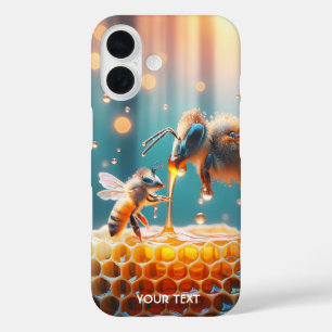Coques iPhone 16 Imaginaire Abeilles mignonnes Momma Baby