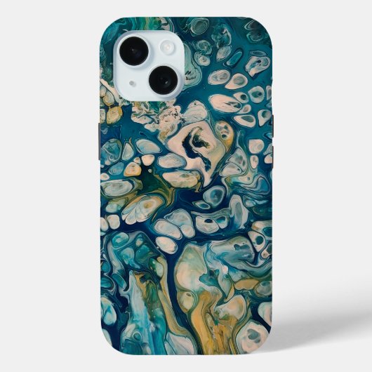 Coques Case-Mate iPhone Imaginaire Abstrait sous-marin (Verso)