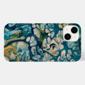 Coques Case-Mate iPhone Imaginaire Abstrait sous-marin (Verso (horizontal))
