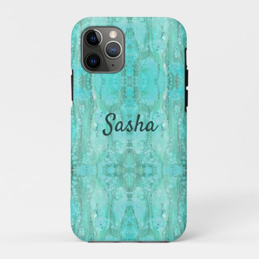 Coques Case-Mate iPhone imaginaire aqua (Dos)