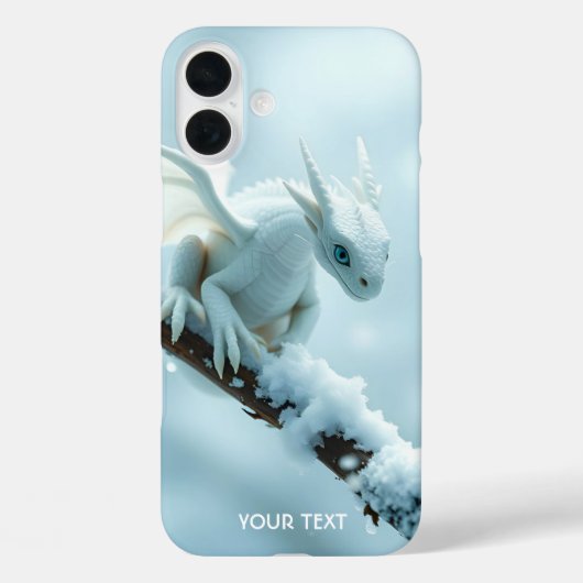 Coques Case-Mate iPhone Imaginaire Bébé blanc mignon Dragon (Verso)