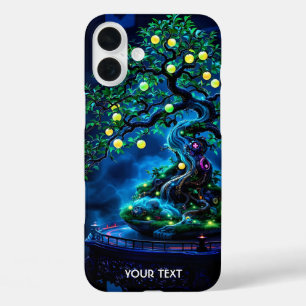 Coques iPhone 16 Plus Imaginaire Belle Bonsai Arbre Lumières