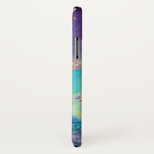 Coques Case-Mate iPhone IMAGINAIRE bleu SEA DRAGON (Dos/Droite)