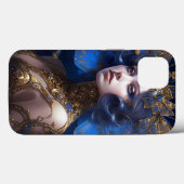 Coques Case-Mate iPhone Imaginaire Blue Gold Fairy (Verso (horizontal))