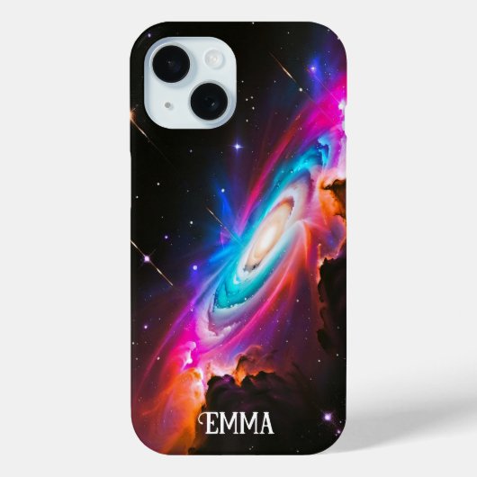 Coques Case-Mate iPhone Imaginaire céleste Trou noir personnalisé (Verso)