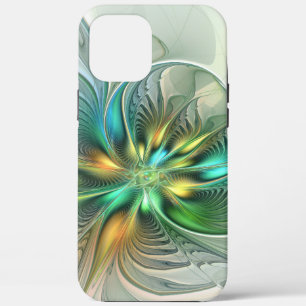 Case-Mate iPhone Case Imaginaire coloré Moderne Fleur Abstraite Fractale
