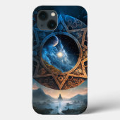 Coques Case-Mate iPhone Imaginaire cosmique Paysage spatial Coque-Mate iPh (Verso)