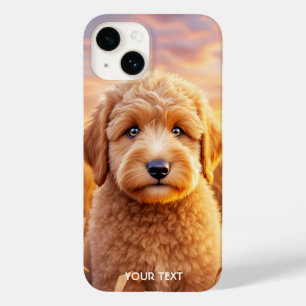 Coque Pour iPhone 14 Imaginaire Cute Baby Labradoodle Blé