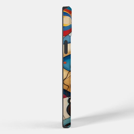 Coques Case-Mate iPhone Imaginaire Cute Girl Cubist Style (Verso / Droite)