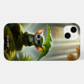 Coques Case-Mate iPhone Imaginaire Cute Petite Forêt Créature (Verso (horizontal))