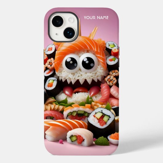 Coques Case-Mate iPhone Imaginaire Cute Vivid Sushi Funny Créature (Verso)