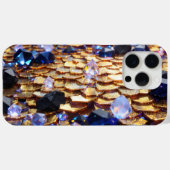 Coques Case-Mate iPhone Imaginaire de luxe Gemstone Abstrait (Verso (horizontal))