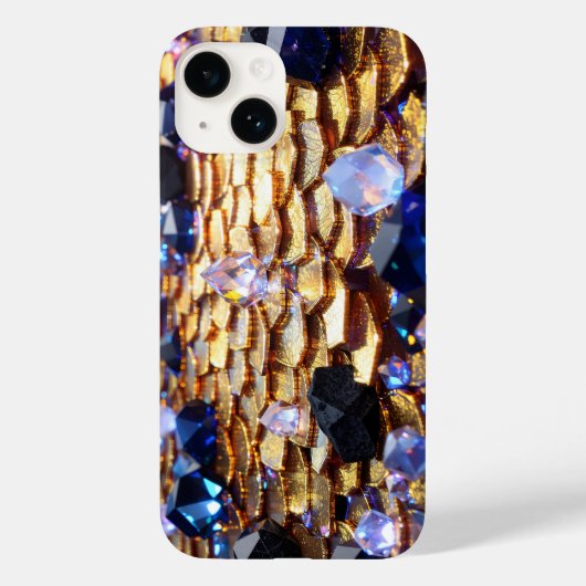 Coques Case-Mate iPhone Imaginaire de luxe Gemstone Abstrait (Verso)