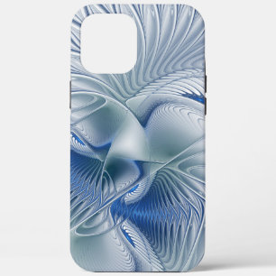Case-Mate iPhone Case Imaginaire dynamique tons bleus Abstraits Art frac