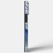Coques Case-Mate iPhone Imaginaire dynamique tons bleus Abstraits Art frac (Verso / Droite)