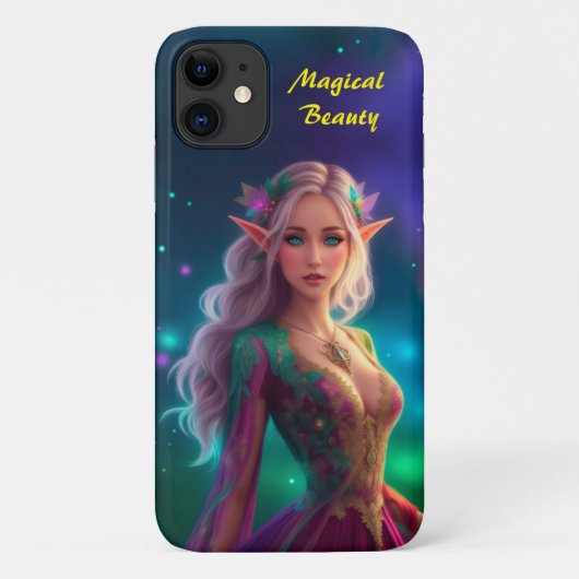 Coques Case-Mate iPhone Imaginaire elf princesse élégant brillant elven (Dos)