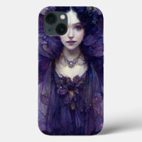 Imaginaire Fée Gothique Violet Coque-coque iphone 
