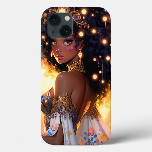 Coques Case-Mate iPhone Imaginaire femme Art Africain Américain (Verso)