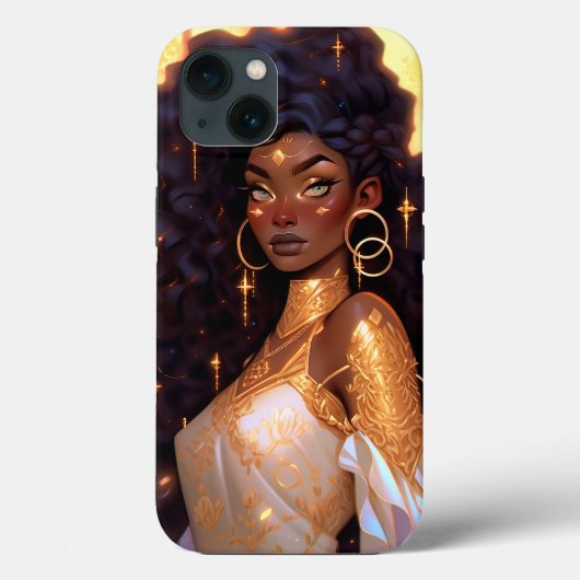 Coques Case-Mate iPhone Imaginaire femme Art Africain Américain (Verso)