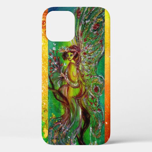 COQUES Case-Mate iPhone IMAGINAIRE FLEURS VERTES (Verso)