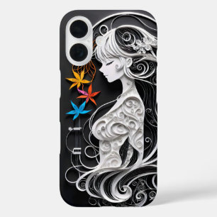 Coques iPhone 16 Imaginaire floral