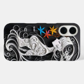 Coques Case-Mate iPhone Imaginaire floral (Verso (horizontal))