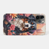 Coques Case-Mate iPhone imaginaire floral 3D Bernese Mountain Dog Birds Vi (Dos (Horizontal))
