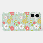 Coques Case-Mate iPhone Imaginaire floral amusant (Verso (horizontal))