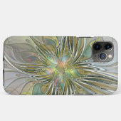 Coques Case-Mate iPhone Imaginaire Floral Fleur Art Fractal Moderne Avec O (Dos (Horizontal))