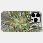 Coques Case-Mate iPhone Imaginaire Floral Fleur Art Fractal Moderne Avec O (Verso (horizontal))
