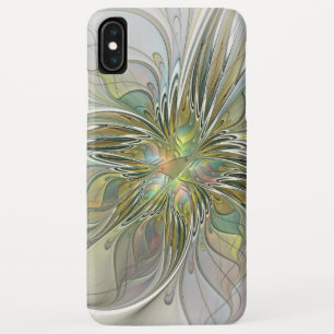 Case-Mate iPhone Case Imaginaire Floral Fleur Art Fractal Moderne Avec O