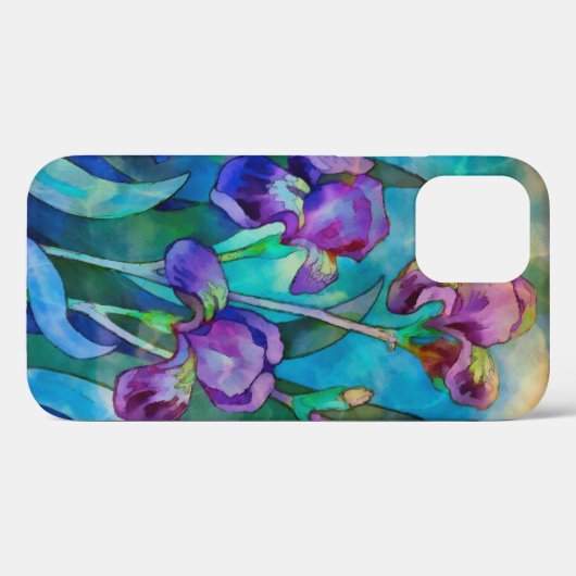 Coques Case-Mate iPhone Imaginaire Irises (Verso (horizontal))