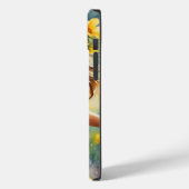 Coques Case-Mate iPhone Imaginaire Jolie Fleurs Vides Filles Pluie (Verso / Gauche)