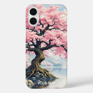 Coques iPhone 16 Plus Imaginaire Lac des Temples Sakura
