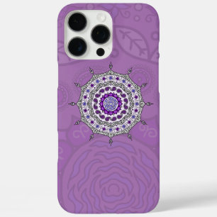 Coques iPhone 16 Pro Max Imaginaire Mehndi Coque-Coque Argent