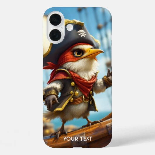 Coques Case-Mate iPhone Imaginaire mignon oiseau capitaine Pirate (Verso)