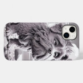 Coques Case-Mate iPhone Imaginaire mignon regard triste chien (Verso (horizontal))