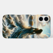 Coques Case-Mate iPhone Imaginaire mignonne fille d'onde de mer (Verso (horizontal))